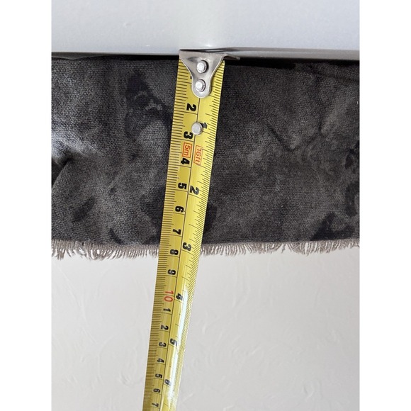 Rustic Rugged British Flag Bag Tote Distressed Leather Cotton Thick Punk London - Picture 4 of 10